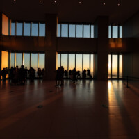 麻布台ヒルズのスカイロビー