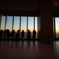 麻布台ヒルズのスカイロビー