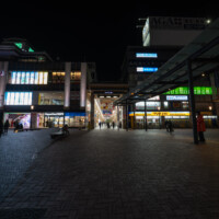 夜の姫路駅